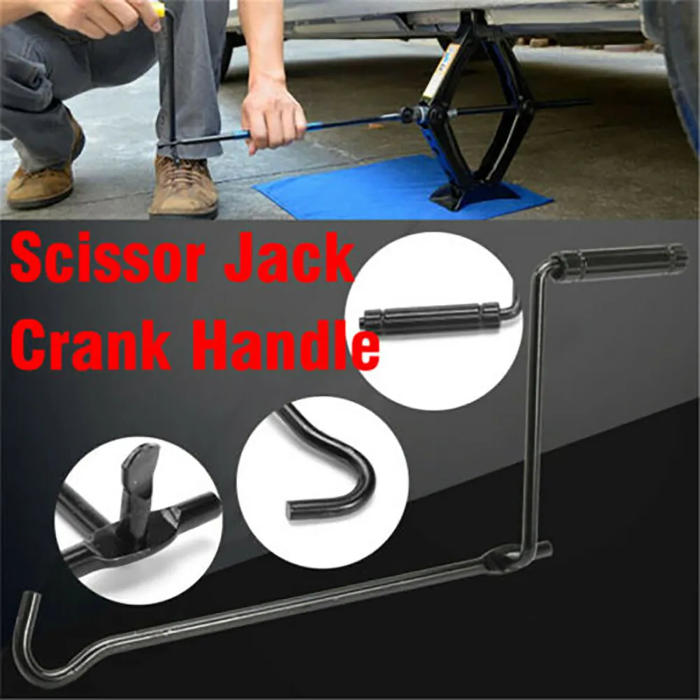 

Wheel Jack Lug Wrench 1 Pc Black Emergency Wheel Iron Jack Lug No-Jack
