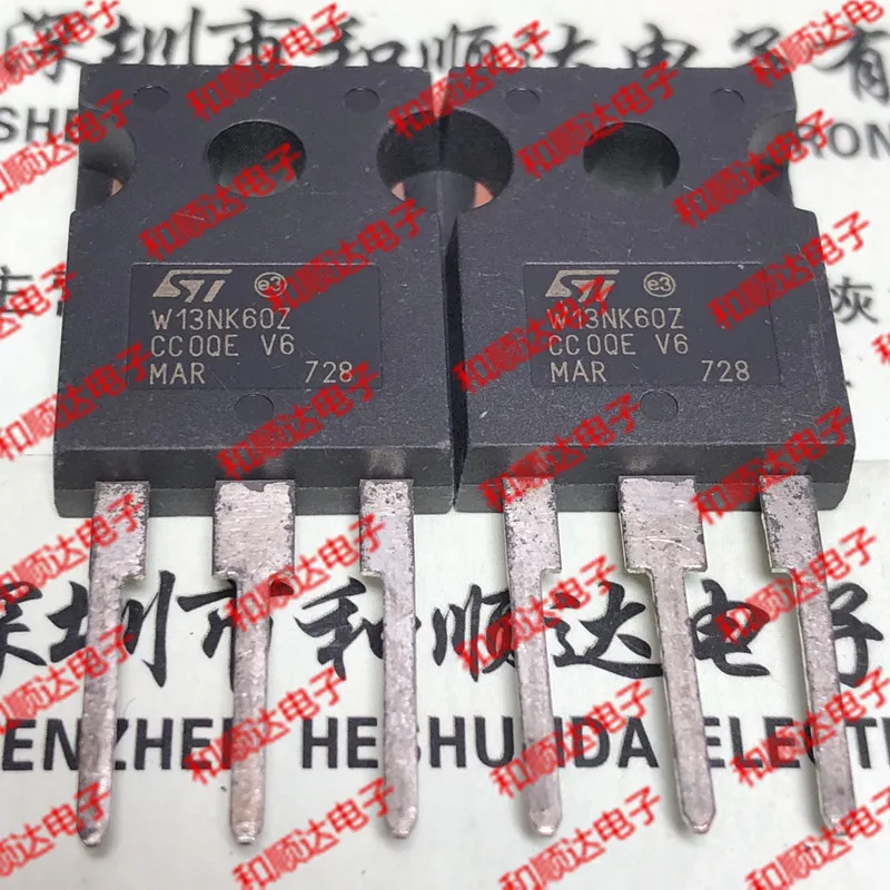 

10 шт./лот W13NK60Z STW13NK60Z новый запас до-247 600V 13A