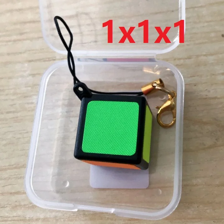 

Мини-брелок ZCUBE, 1x1, волшебный куб, головоломка, 2 см, игрушка, 1x1x1 с полипропиленовой коробкой, Cubo Magico, обучающие игрушки для детей, подарок для ...