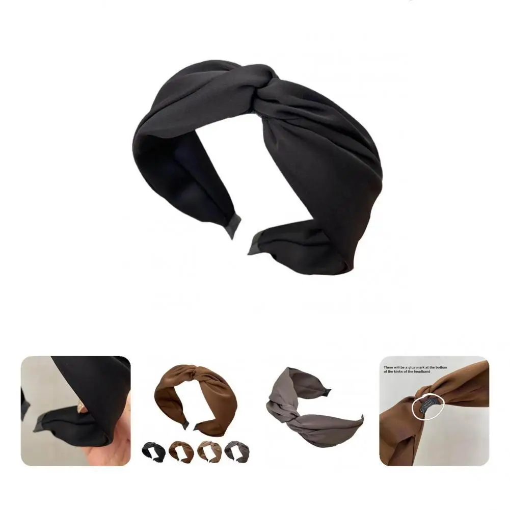 

Stylish Headwear Hoop Convenient Durable Delicate Cross Twist Head Hoop Head Hoop Headband