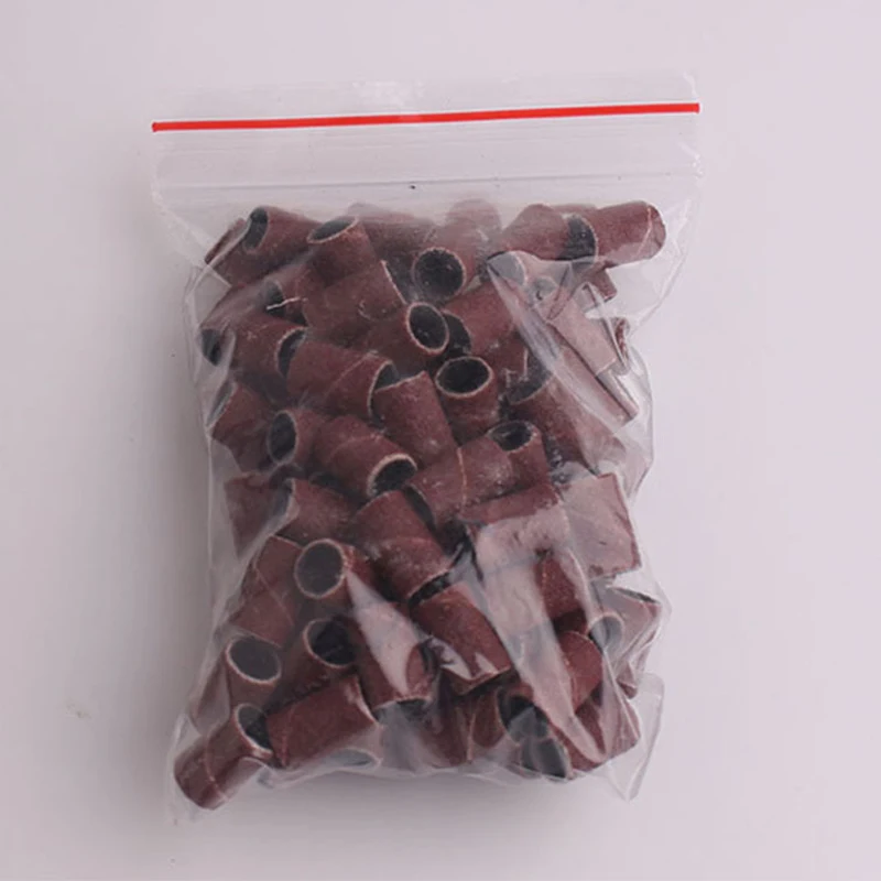 100 шт. сверло для ногтей шлифовальные ленты удаления файлов набор инструментов