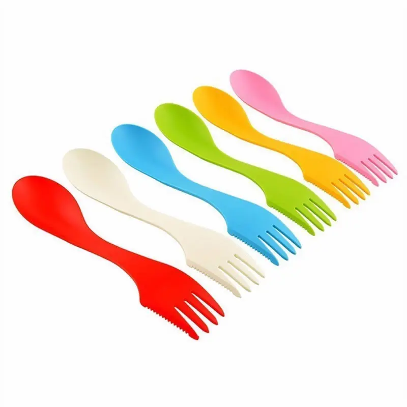 OBR 6 шт./партия многофункциональная посуда нож и вилка портативная для