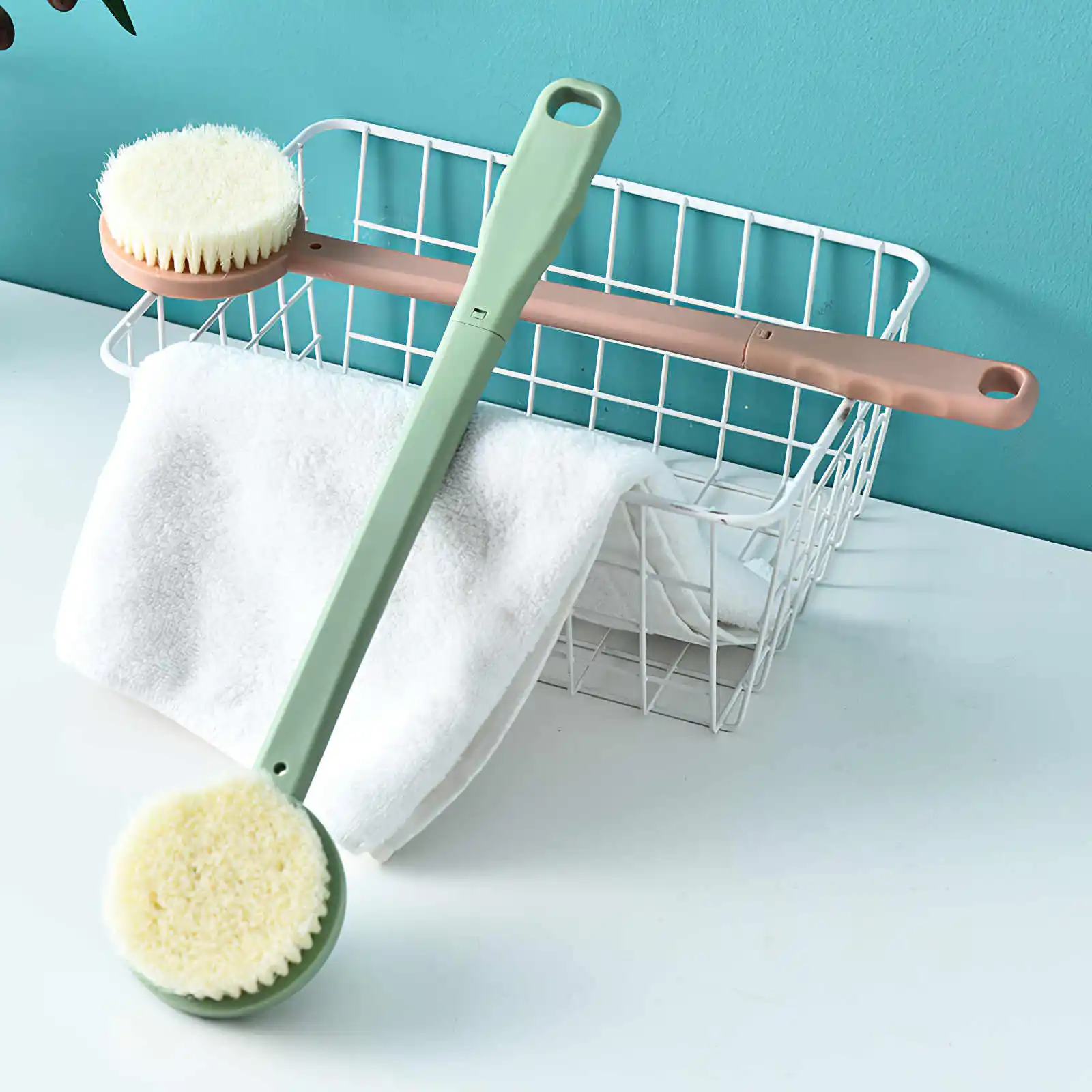 

Bath Brush Double-Side Exfoliating Body Massage Shower Brush Natural Bath Brush SPA Woman Man Skin Care Body Back Massage Brush