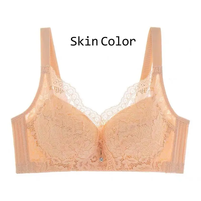 

Summer Ultra-thin Women's Bra Fashion Boutique Lace Multi Color Select Girl Bras Comfortable No Rims Gather Bralette