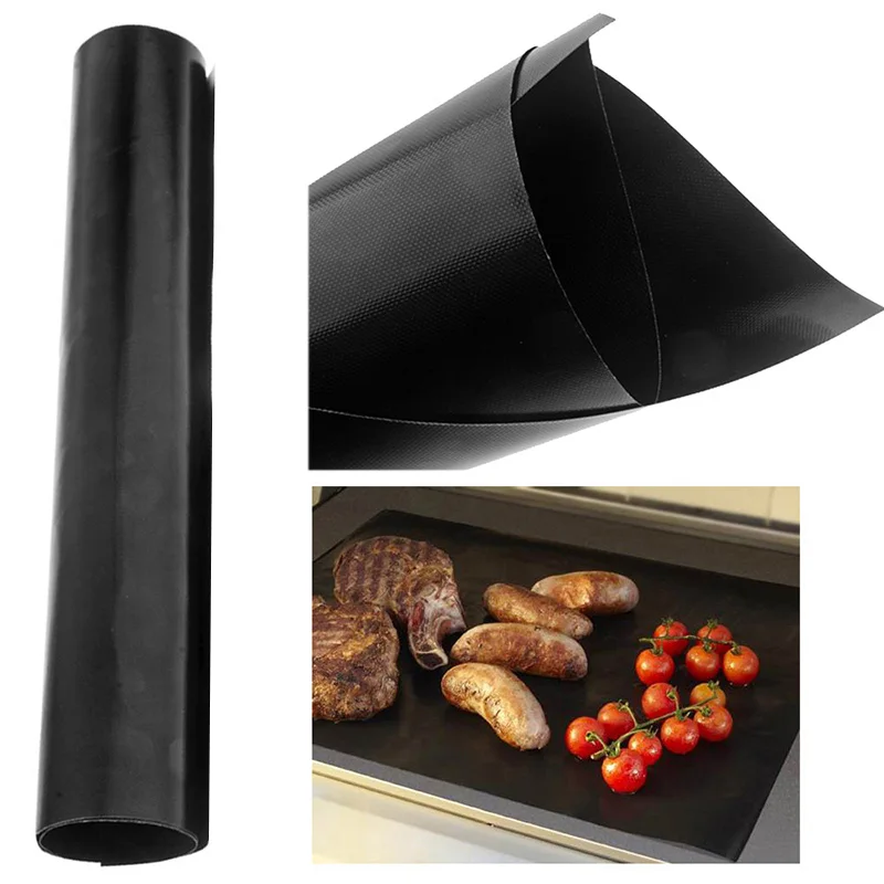 Гриль печь с антипригарным покрытием для барбекю коврики пакет коврик выпечки