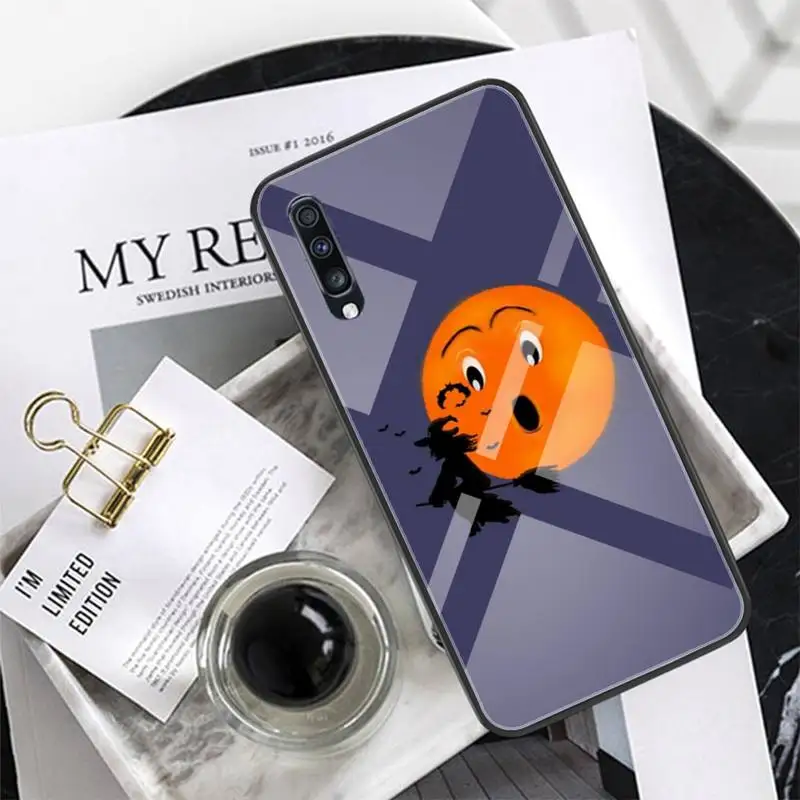 

Happy Halloween Phone Case Tempered Glass For XiaoMi 8SE 6 8lite MIX2S Note 3 Redmi Note 7 5 4 Redmi 6A 5Plus 4X