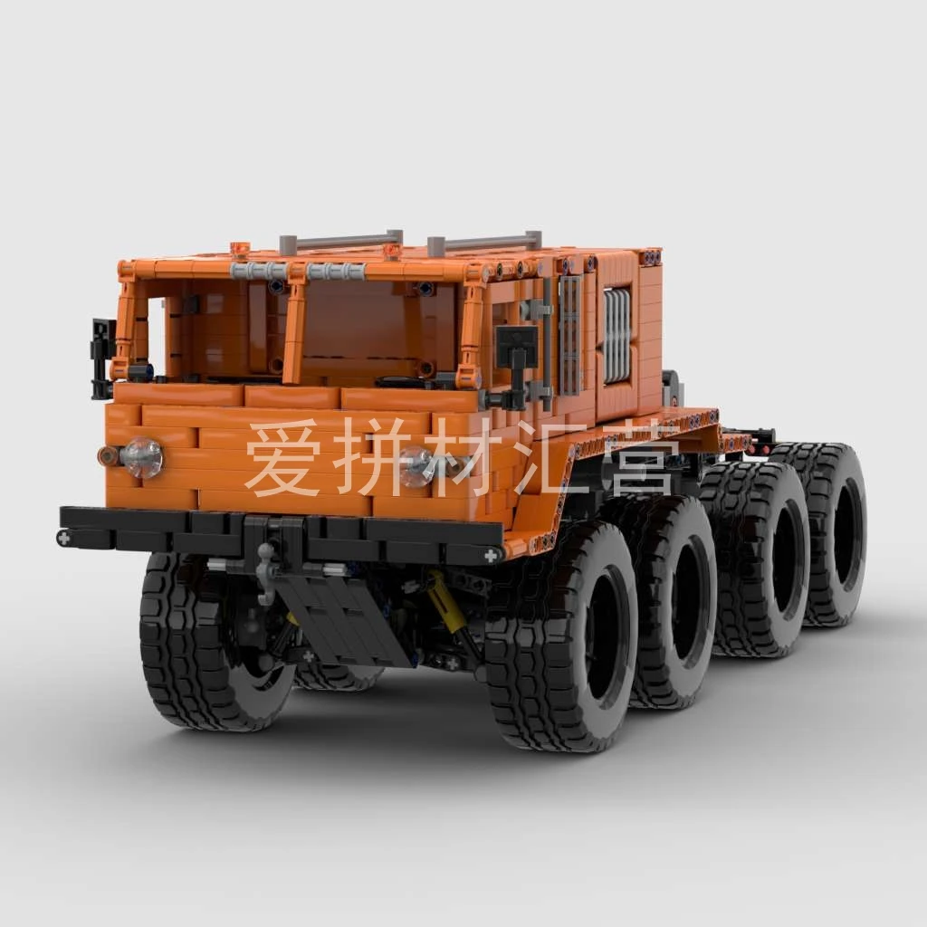 

Технические детали для сборки грузовика от Moc-19670 maz537, статическая модель, совместимый строительный блок