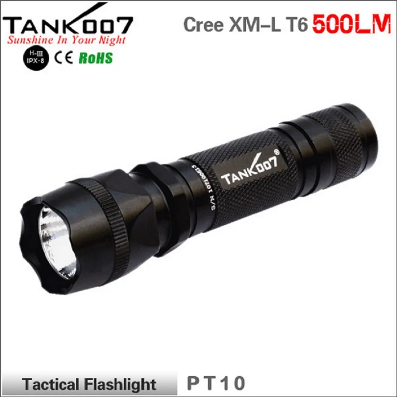 1 комплект тактическая охотничья светодиодсветильник вспышка TANK007 PT10 CREE XM-T6 для