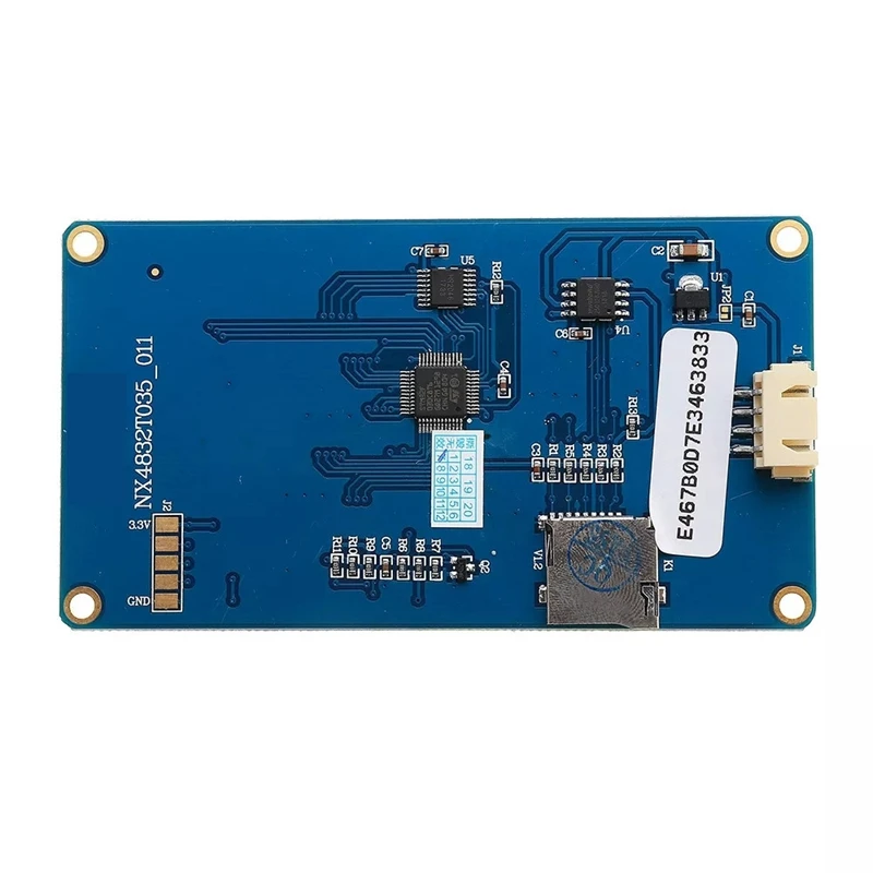 

NX4832T035 HMI TFT LCD Serial Press Display Module 3.5inch Resistive Press Screen for Raspberry Pi 3 Arduino Kit