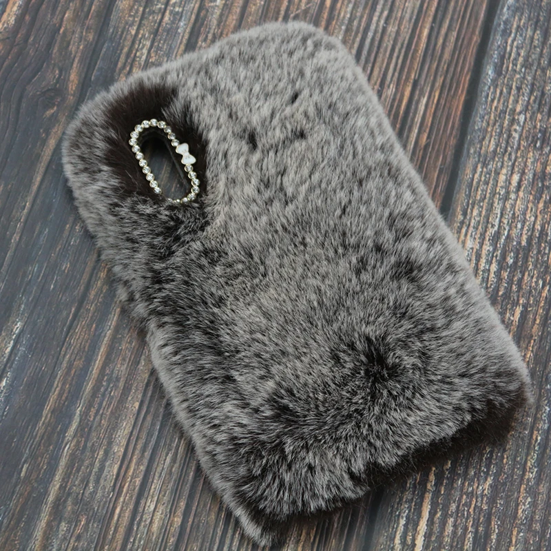 DIY мягкий пушистый длинный волос Счастливая Собака Красивый Стильный чехол