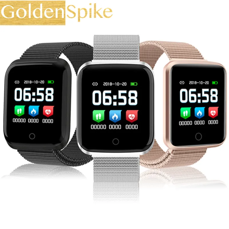 GOLDENSPIKE 2019 YS18 Смарт часы водонепроницаемые Bluetooth спортивные фитнес трекер Мужские