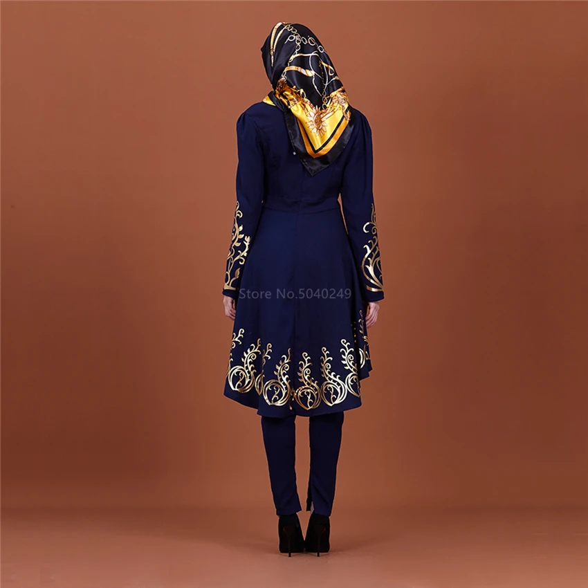 

Women Muslim Fashion Abaya Dubai Dress Summer Irregular Robes Middle East Arabic Turkish Kaftan Ramadan Elegant Evening Gown Set