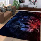 Черно-белые изображения головы африканского льва, Пользовательские Коврики для гостиной, спальни, кухни, Придверный коврик, водопоглощающие коврики