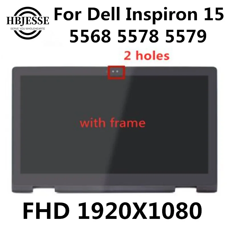 Оригинальный ЖК экран для Dell Inspiron 15 5568 5578 5579 P58F P58F001 сенсорное стекло дигитайзер