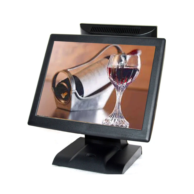 Недорогой POS-терминал с двойным экраном POS-система для супермаркета кассовый