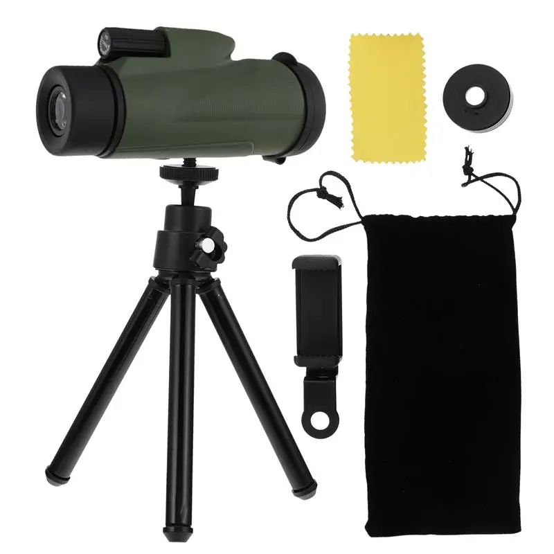 

1 Set 12x50 Single-tube Telescope High Definition Waterproof Dustproof Monocular