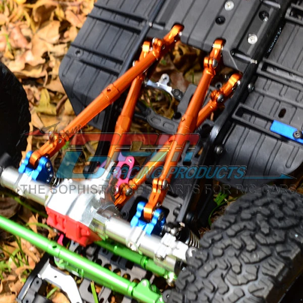 GPM сплав cnc тяга для осевого SCX10 II 90046 1/10 rc автомобиля