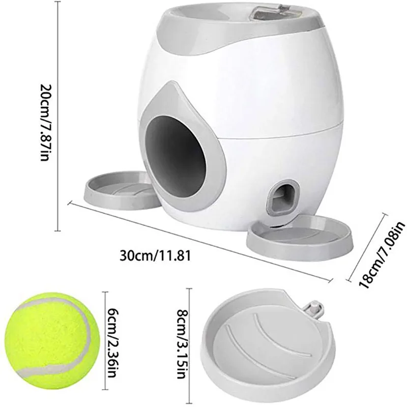 Интерактивная игрушка для питомцев собака головоломка дозатор еды теннис