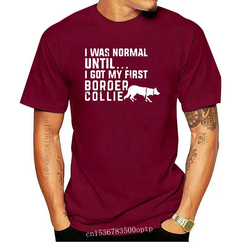 

Футболка мужская с надписью «I Was нормальный» и круглым вырезом