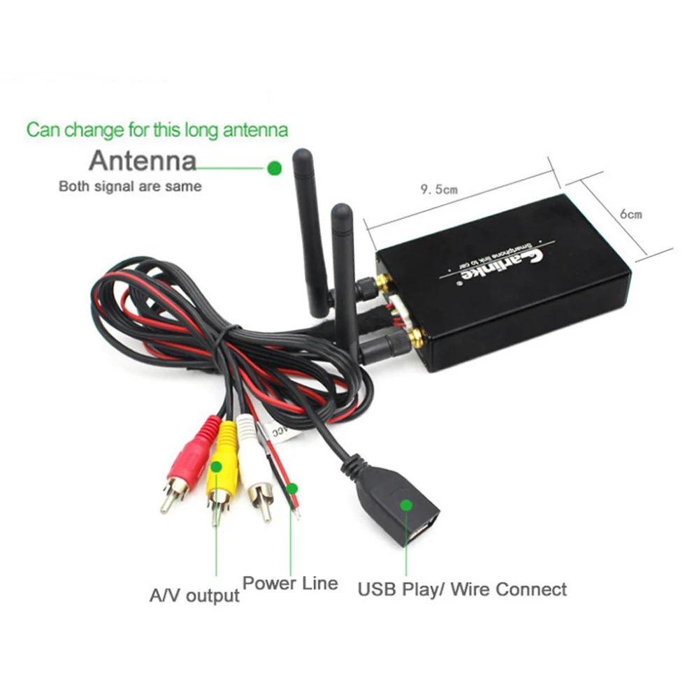 Ящик для зеркалирования экрана Carlinkit AirPlay iPhone iOS11 Android Miracast/WlAN беспроводное