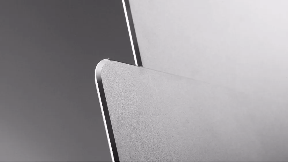 Xiaomi металлическая мышь подушечки высокого качества 18*24 см* 3 мм, 32*18 см* 3 мм, Роскошные тонкие алюминиевые компьютерные коврики для мыши матовые коврики для мыши