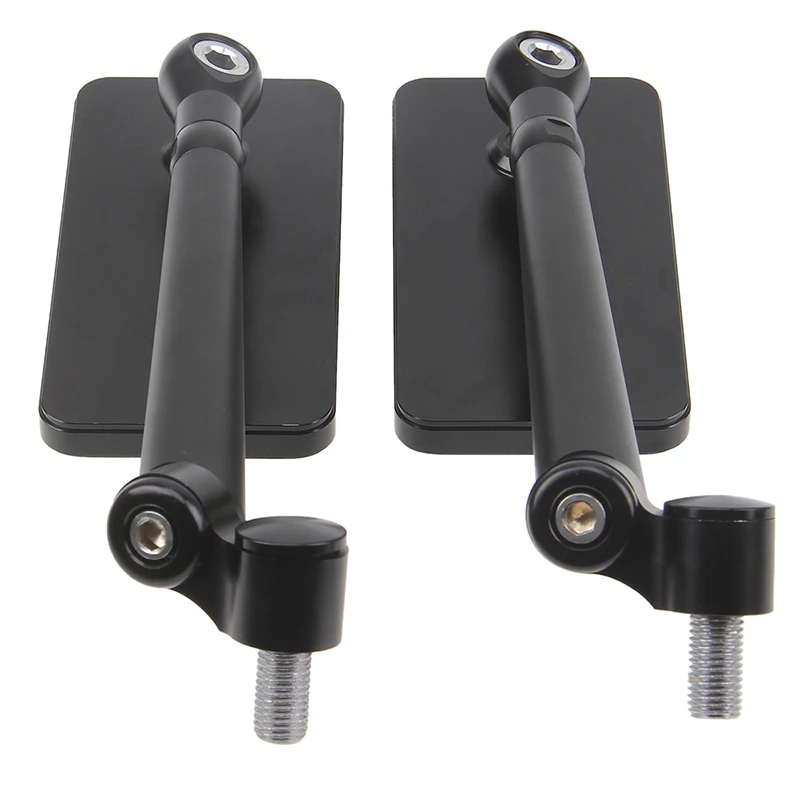 Универсальные мотоциклетные зеркала POSSBAY с ЧПУ боковые заднего вида Cafe Racer для