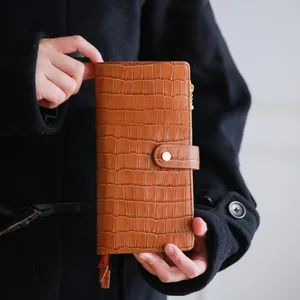 Винтажный Коричневый чехол из натуральной кожи для Hobo week Planner Бесплатная доставка 2021 Новинка