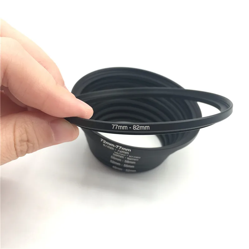 9 шт. металлические повышающие кольца алюминиевый Универсальный адаптер для