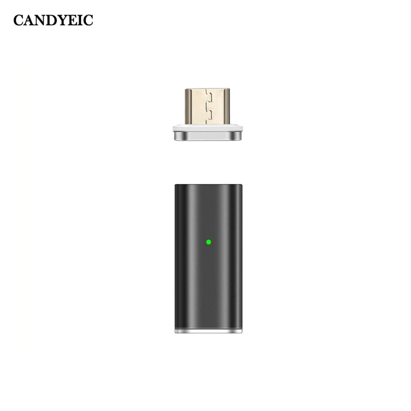 Магнитные адаптеры CANDYEIC Micro USB к для Redmi Note6pro Note5 S2 Honor 9A vivo Y5s U3 Быстрая зарядка