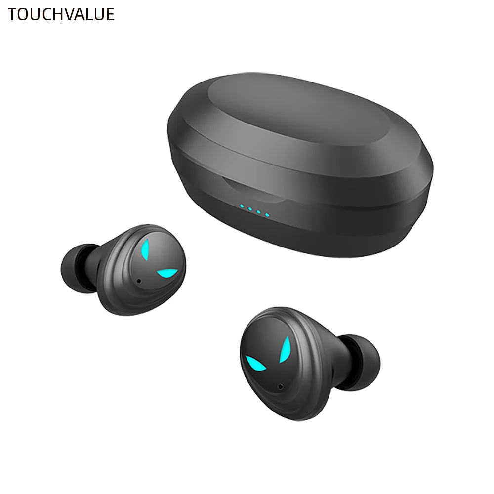 

Bluetooth TWS 5.0 Wireless Headphones Low Latency Music Headset Stereo Noise Cancelling Earphone In-Ear Earbuds with Microphone