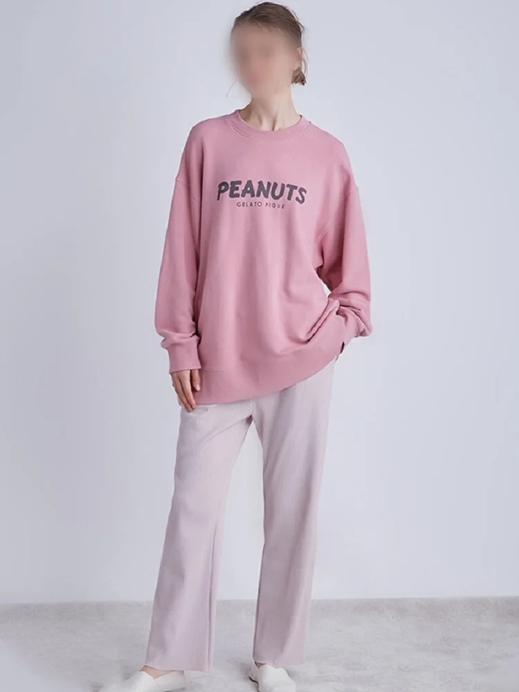 

New autumn cotton suit, comfortable, casual, breathable and warm home wear, women's pajamas