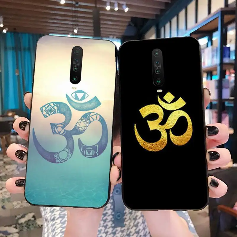 Aum Om Ohm индустрийская буддистская телефонная обложка для Redmi Note 8 8A 8T 7 6 6A 5 5A 4 4X 4A Go