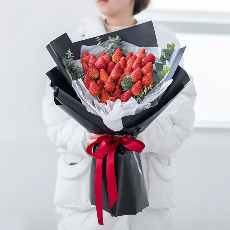 40 шт./лот крафт Цветочная оберточная бумага для цветов декоративная Крафтовая