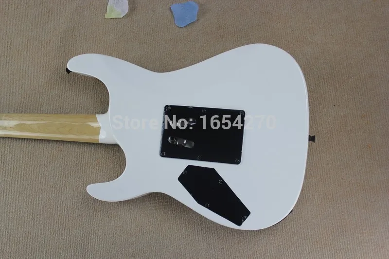 Популярная Высококачественная новая белая фотогитара 150717 электрогитара Hammett Ouija