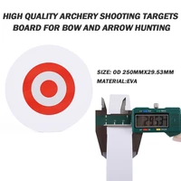 eva youth archery arrow foam target for shooting practice flying disc target foam disc
