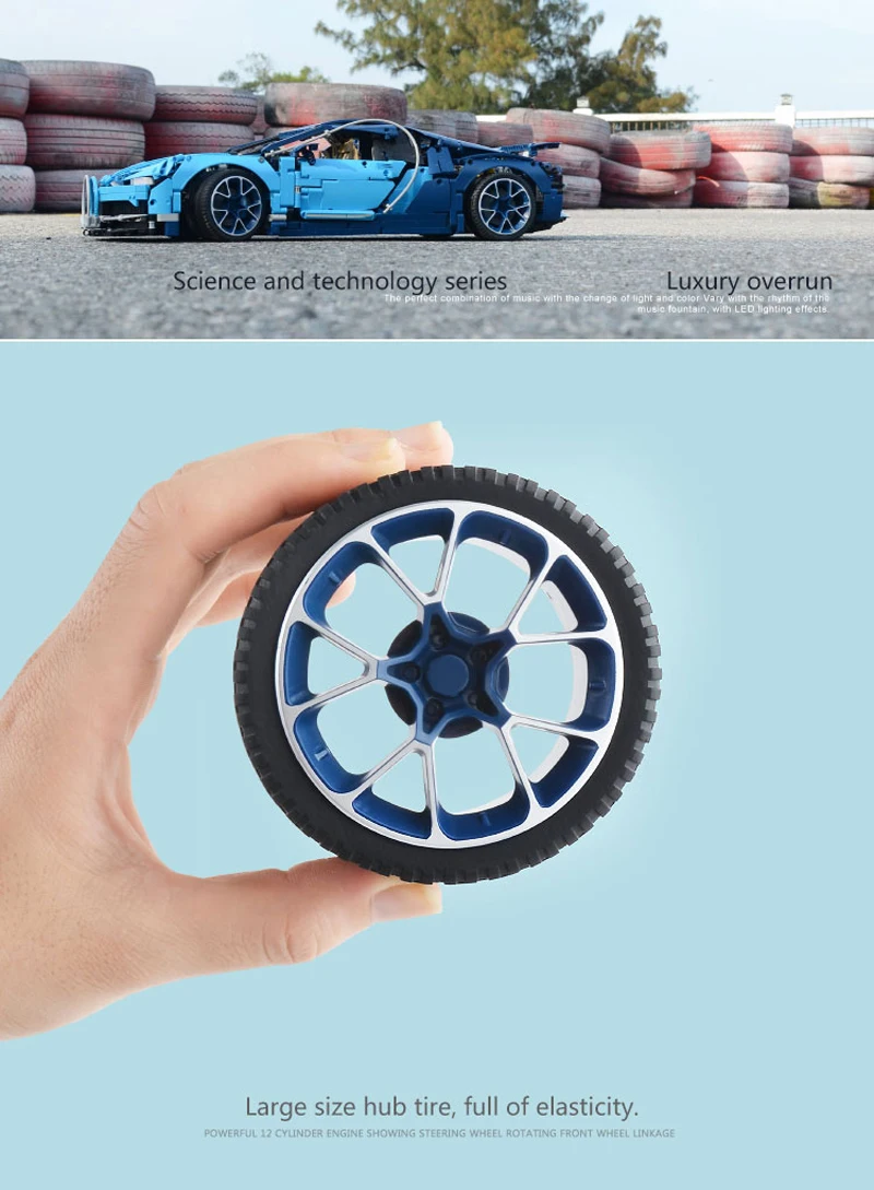 Супер гоночный автомобиль 23009 23010 20086 совместимый Technic 42083 MOC-22970 MOC-23010 строительные блоки кирпичи игрушки подарки