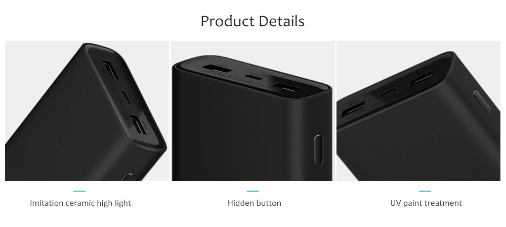 Xiao mi power Bank 3 супер быстрое зарядное устройство 20000 мАч 50 Вт Максимальная Быстрая зарядка портативный PB2050ZM usb type C mi power bank для ноутбука телефона