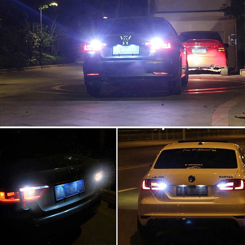 Автомобильный светодиодный фонарь 2 шт. 1157 1156 7443 P21W BA15S 33 SMD 5630 5730|Сигнальная лампа|