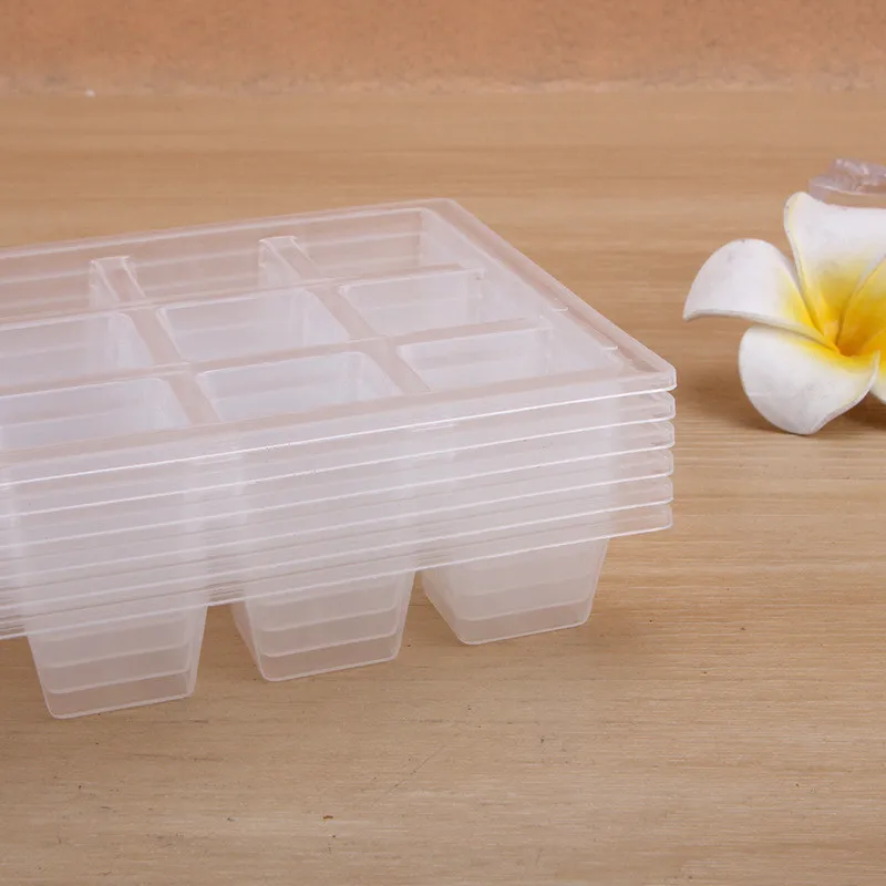Высококачественная утолщенная Пластиковая форма для льда с 21 ячейкой