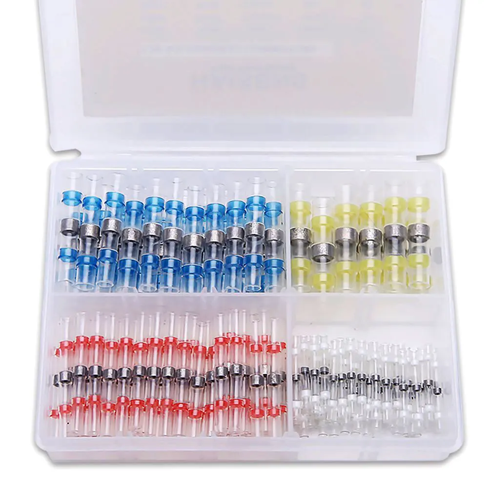 Припой уплотнение провода соединитель припоя термоусадочные стыковые