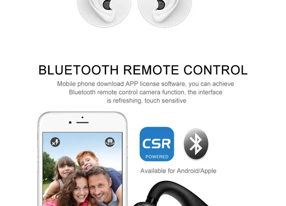 FANGTUOSI V9 бизнес беспроводные Bluetooth наушники Handsfree шумоподавление Гарнитура ушные крючки наушники с микрофоном для iPhone 11