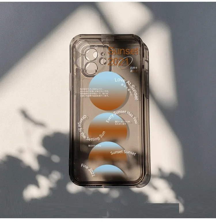 

LISM Solar System Phone Case For Iphone 1112 Pro Max 7 8 X XS Max XR SE Black Transparent Lens Protection Shockproof Case Cover