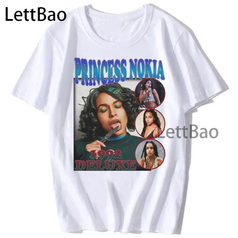 

Princess Nokia Print Men/Women T shirt Casual Short Sleeve O-Neck t-Shirt High Quality Tee Shirts Hip Hop Style
