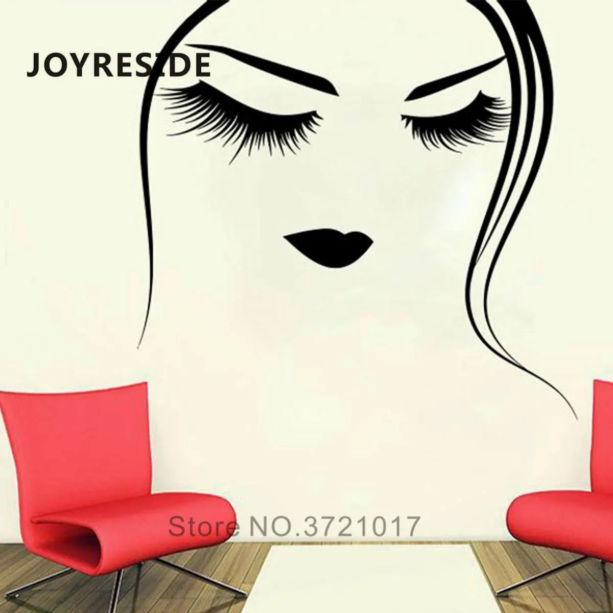 Настенный декор для салона красоты joyliving женское лицо домашний настенные