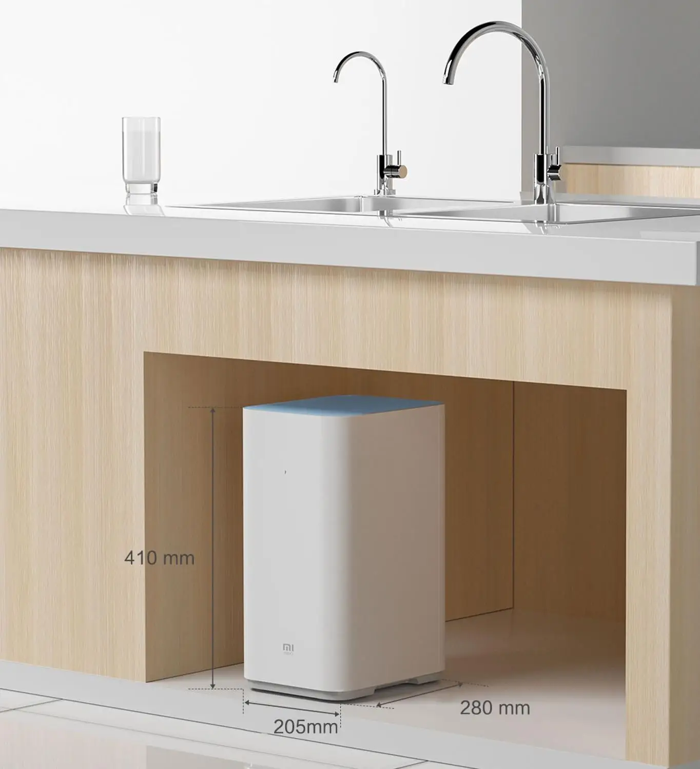 Очиститель воды Xiaomi с обратным осмосом 600 г | Бытовая техника