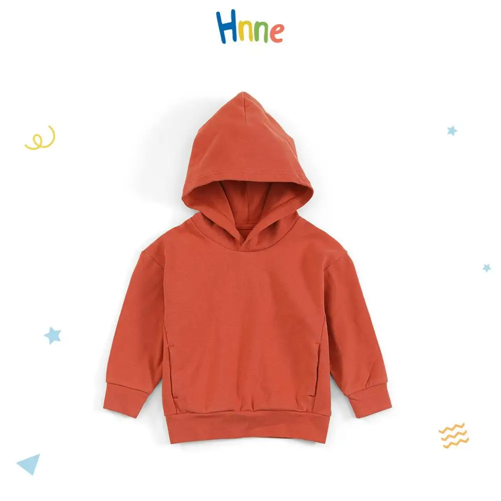 

Hnne 2021 Autumn New Hoodies Kids Solid Color Unisex Boys Grils Sweatshirts High Qaulity Casual Children Pullovers HJ151161