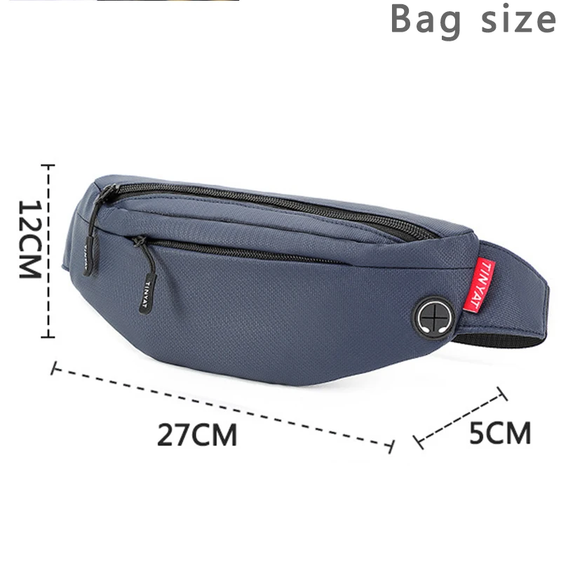 Поясная Сумка унисекс многофункциональная нейлоновая Водонепроницаемая