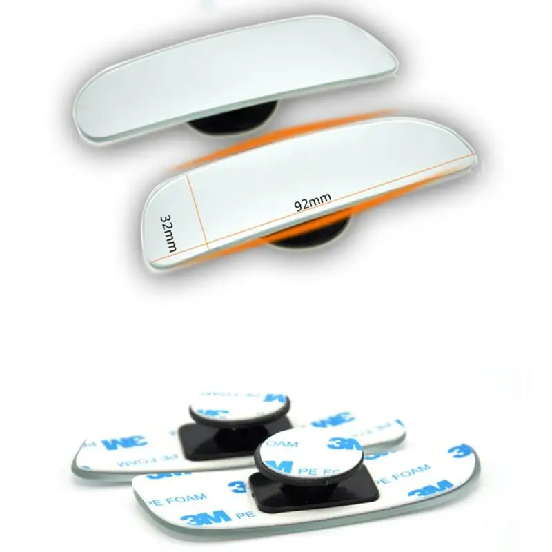 

Adjustable Endless Blind Spot Mirror Reversing Wide-angle Lens Car Rearview Mirror Security Auxiliary Lens Rearview Dash Cam