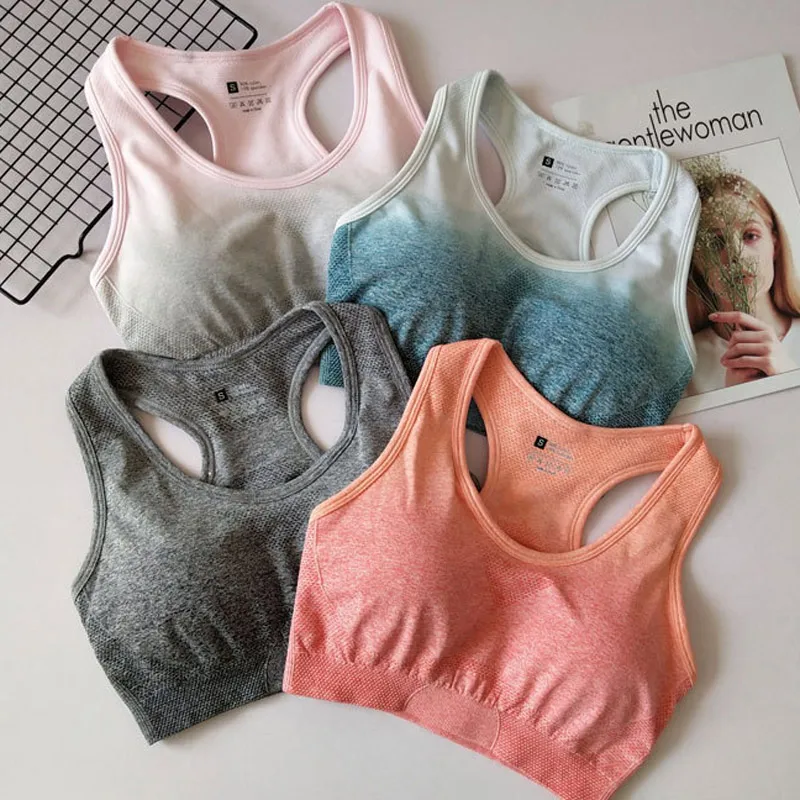 Женские футболки для бега с длинным рукавом и градиентом сексуальные йоги