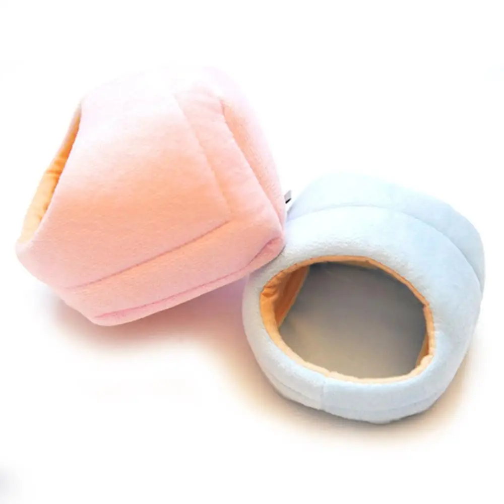 Кровати для маленьких домашних животных теплый утолщенный домик хомяка тапочки